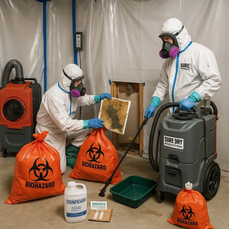 Contaminated Water Handling Protocols process in Mount Vernon, AL