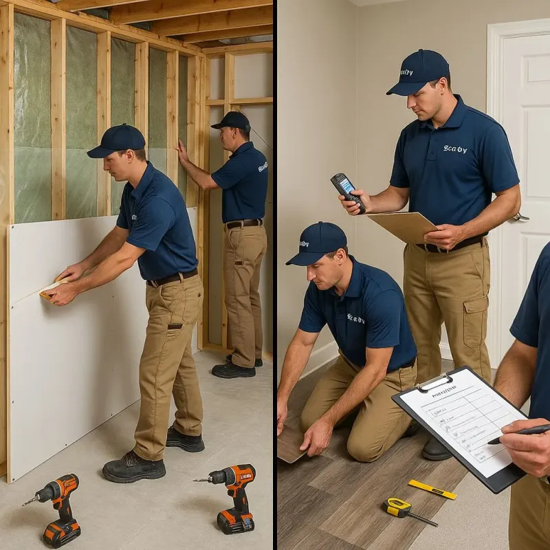 Repairs and Reconstruction process in Mount Vernon, AL